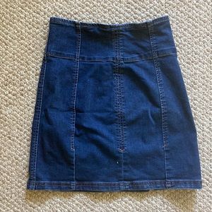 Free People -denim skirt